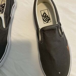 Vans Men's Black Slip-On Shoes